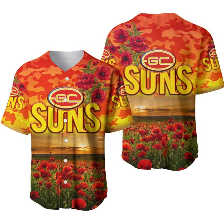 Australian Football League store - Loyal fans of Gold Coast Suns's Unisex Baseball Jerseys,Kid Baseball Jerseys,Youth Baseball Jerseys:vintage Australian Football League suit,uniform,apparel,shirts,merch,hoodie,jackets,shorts,sweatshirt,outfits,clothes
