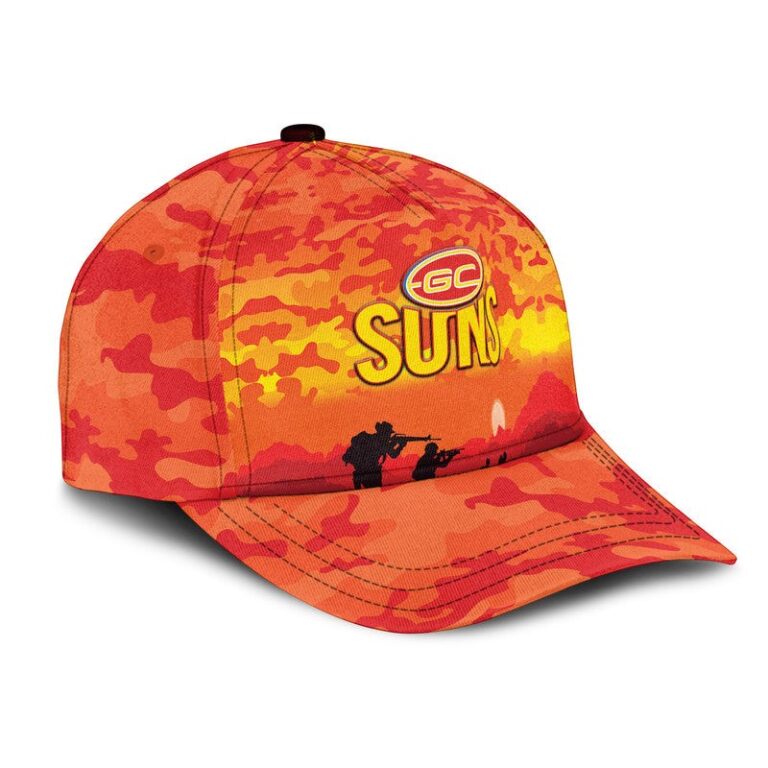 Australian Football League store - Loyal fans of Gold Coast Suns's Classic Cap:vintage Australian Football League suit,uniform,apparel,shirts,merch,hoodie,jackets,shorts,sweatshirt,outfits,clothes