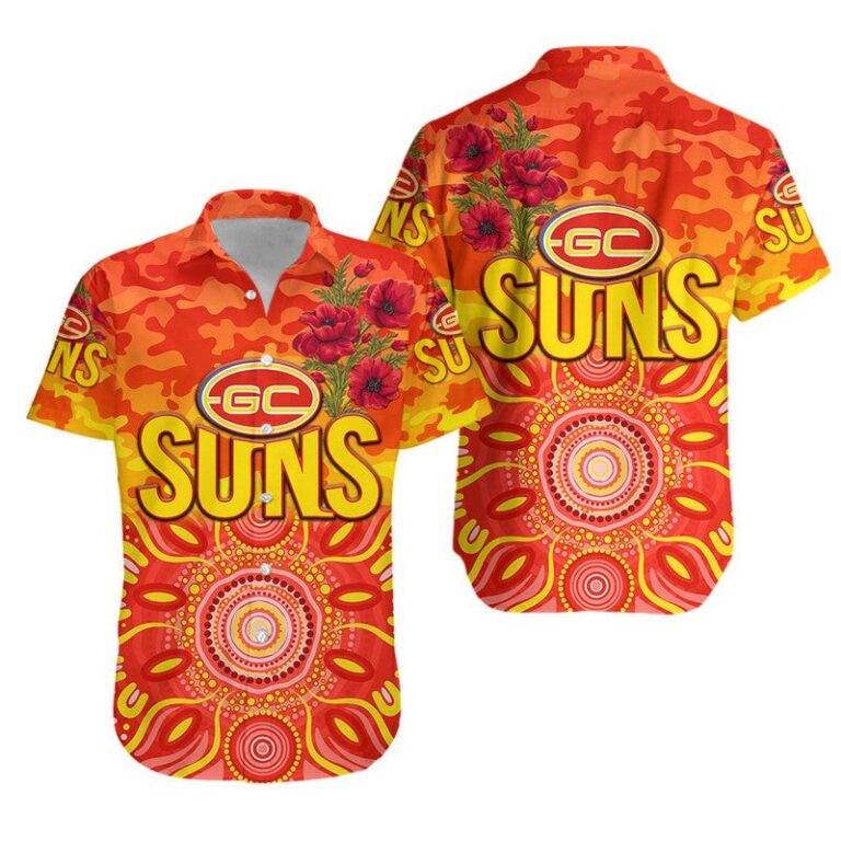 Australian Football League store - Loyal fans of Gold Coast Suns's Unisex Button Shirt,Kid Button Shirt:vintage Australian Football League suit,uniform,apparel,shirts,merch,hoodie,jackets,shorts,sweatshirt,outfits,clothes