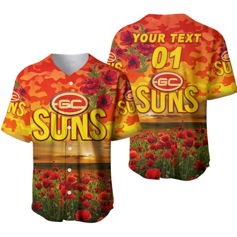 Australian Football League store - Loyal fans of Gold Coast Suns's Unisex Baseball Jerseys,Kid Baseball Jerseys,Youth Baseball Jerseys:vintage Australian Football League suit,uniform,apparel,shirts,merch,hoodie,jackets,shorts,sweatshirt,outfits,clothes