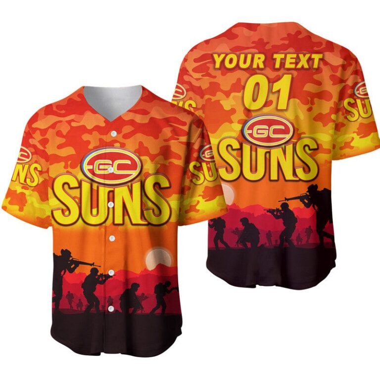 Australian Football League store - Loyal fans of Gold Coast Suns's Unisex Baseball Jerseys,Kid Baseball Jerseys,Youth Baseball Jerseys:vintage Australian Football League suit,uniform,apparel,shirts,merch,hoodie,jackets,shorts,sweatshirt,outfits,clothes