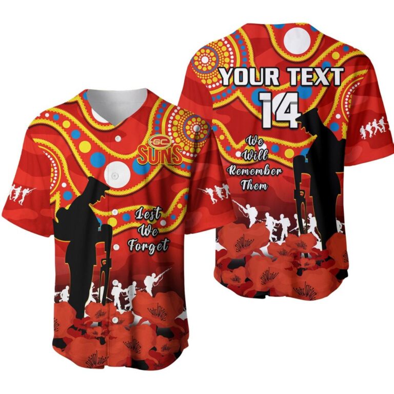 Australian Football League store - Loyal fans of Gold Coast Suns's Unisex Baseball Jerseys,Kid Baseball Jerseys,Youth Baseball Jerseys:vintage Australian Football League suit,uniform,apparel,shirts,merch,hoodie,jackets,shorts,sweatshirt,outfits,clothes