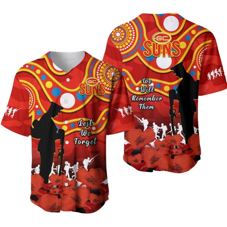 Australian Football League store - Loyal fans of Gold Coast Suns's Unisex Baseball Jerseys,Kid Baseball Jerseys,Youth Baseball Jerseys:vintage Australian Football League suit,uniform,apparel,shirts,merch,hoodie,jackets,shorts,sweatshirt,outfits,clothes