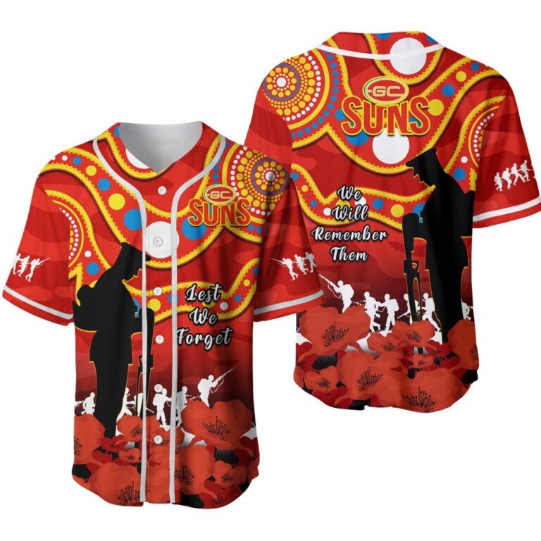 Australian Football League store - Loyal fans of Gold Coast Suns's Unisex Baseball Jerseys,Kid Baseball Jerseys,Youth Baseball Jerseys:vintage Australian Football League suit,uniform,apparel,shirts,merch,hoodie,jackets,shorts,sweatshirt,outfits,clothes