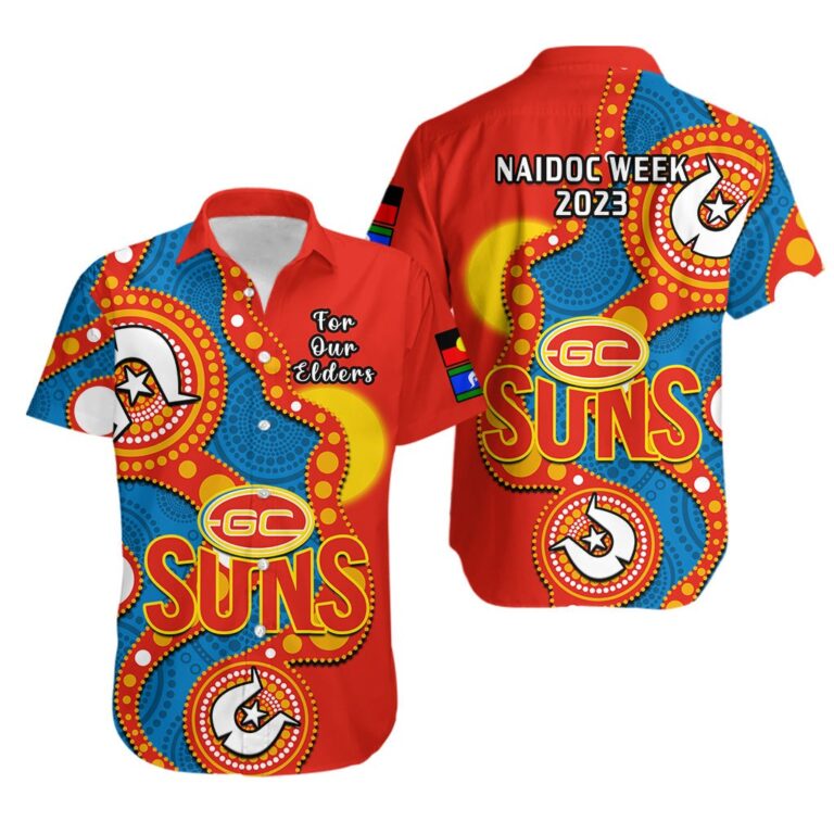 Australian Football League store - Loyal fans of Gold Coast Suns's Unisex Button Shirt,Kid Button Shirt:vintage Australian Football League suit,uniform,apparel,shirts,merch,hoodie,jackets,shorts,sweatshirt,outfits,clothes
