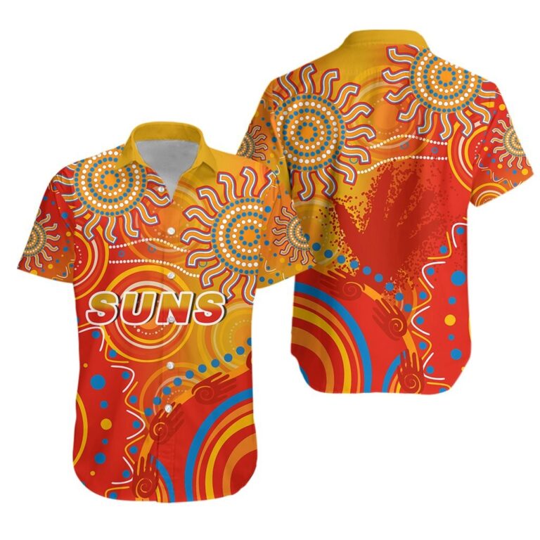 Australian Football League store - Loyal fans of Gold Coast Suns's Unisex Button Shirt,Kid Button Shirt:vintage Australian Football League suit,uniform,apparel,shirts,merch,hoodie,jackets,shorts,sweatshirt,outfits,clothes
