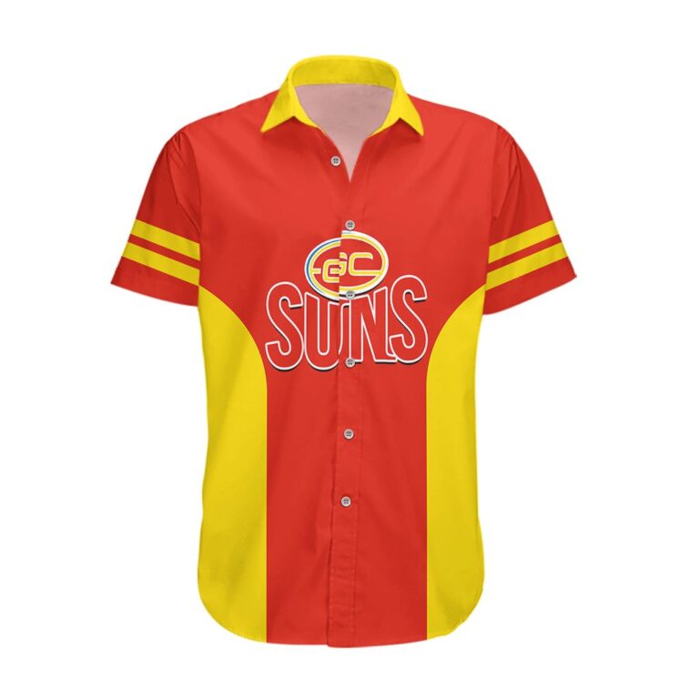 Australian Football League store - Loyal fans of Gold Coast Suns's Unisex Button Shirt,Kid Button Shirt:vintage Australian Football League suit,uniform,apparel,shirts,merch,hoodie,jackets,shorts,sweatshirt,outfits,clothes