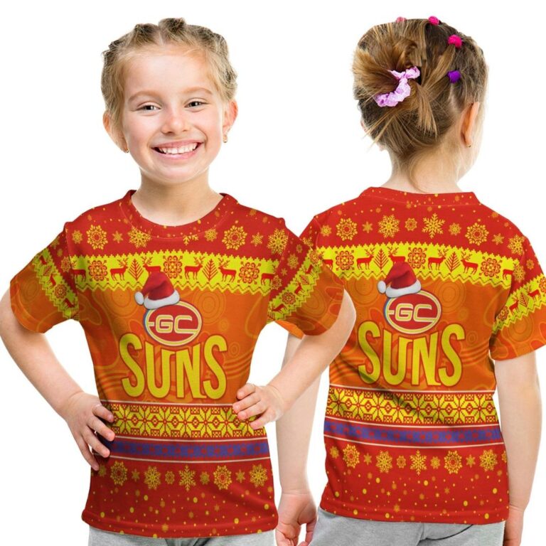 Australian Football League store - Loyal fans of Gold Coast Suns's Kid T-Shirt:vintage Australian Football League suit,uniform,apparel,shirts,merch,hoodie,jackets,shorts,sweatshirt,outfits,clothes