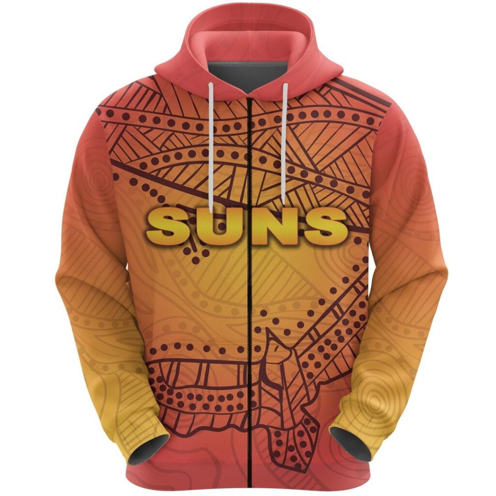 Australian Football League store - Loyal fans of Gold Coast Suns's Unisex Zip Hoodie:vintage Australian Football League suit,uniform,apparel,shirts,merch,hoodie,jackets,shorts,sweatshirt,outfits,clothes