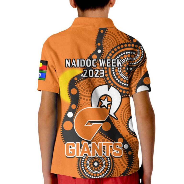 Australian Football League store - Loyal fans of Greater Western Sydney Giants's Kid Polo Shirt:vintage Australian Football League suit,uniform,apparel,shirts,merch,hoodie,jackets,shorts,sweatshirt,outfits,clothes