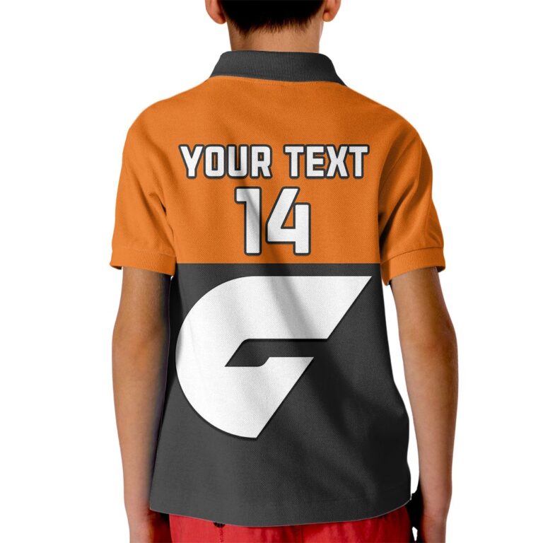 Australian Football League store - Loyal fans of Greater Western Sydney Giants's Kid Polo Shirt:vintage Australian Football League suit,uniform,apparel,shirts,merch,hoodie,jackets,shorts,sweatshirt,outfits,clothes