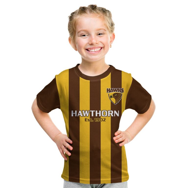 Australian Football League store - Loyal fans of Hawthorn Football Club's Kid T-Shirt:vintage Australian Football League suit,uniform,apparel,shirts,merch,hoodie,jackets,shorts,sweatshirt,outfits,clothes