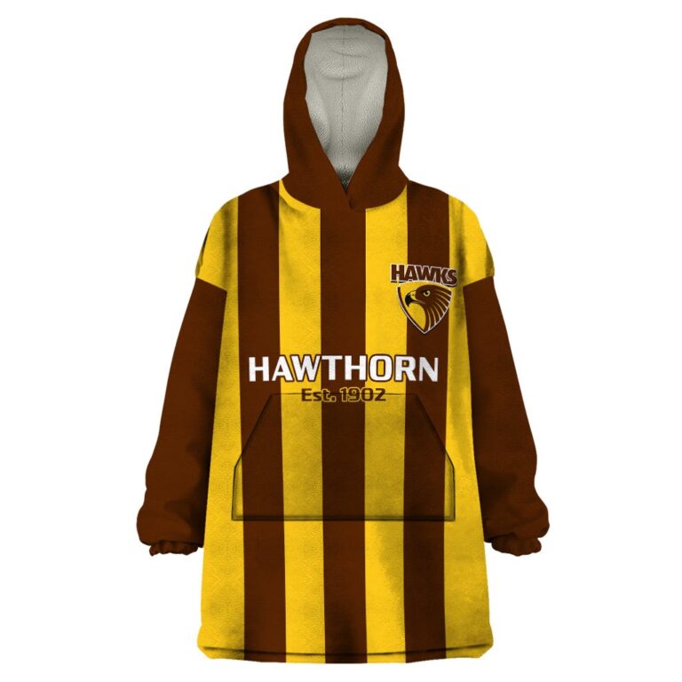 Australian Football League store - Loyal fans of Hawthorn Football Club's Unisex Oodie,Kid Oodie:vintage Australian Football League suit,uniform,apparel,shirts,merch,hoodie,jackets,shorts,sweatshirt,outfits,clothes