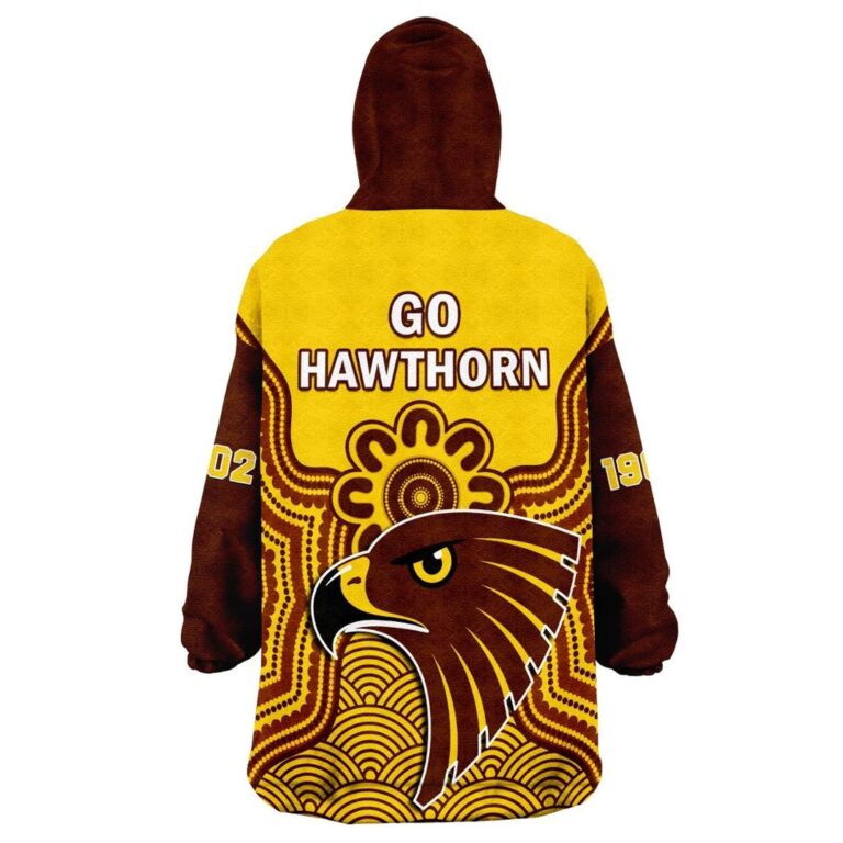 Australian Football League store - Loyal fans of Hawthorn Football Club's Unisex Oodie,Kid Oodie:vintage Australian Football League suit,uniform,apparel,shirts,merch,hoodie,jackets,shorts,sweatshirt,outfits,clothes