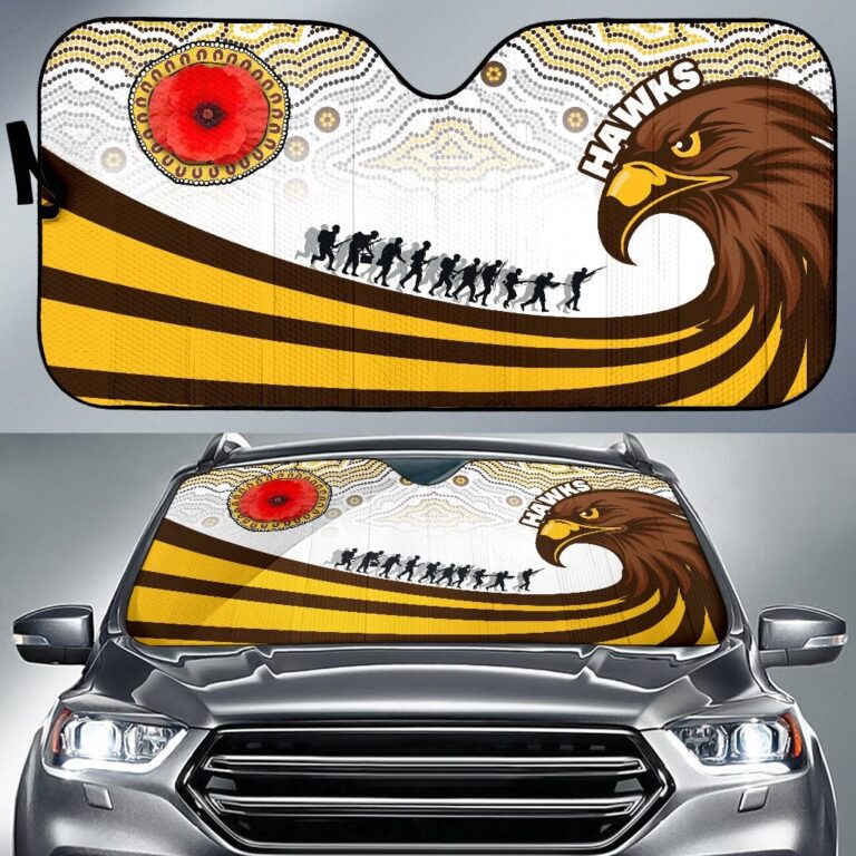 Australian Football League store - Loyal fans of Hawthorn Hawks's Auto Sun Shades:vintage Australian Football League suit,uniform,apparel,shirts,merch,hoodie,jackets,shorts,sweatshirt,outfits,clothes