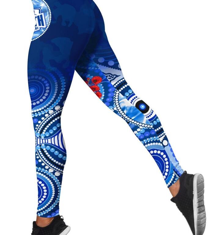 Australian Football League store - Loyal fans of North Melbourne Kangaroos's Leggings:vintage Australian Football League suit,uniform,apparel,shirts,merch,hoodie,jackets,shorts,sweatshirt,outfits,clothes