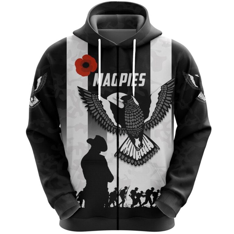 Australian Football League store - Loyal fans of Collingwood Football Club's Unisex Zip Hoodie:vintage Australian Football League suit,uniform,apparel,shirts,merch,hoodie,jackets,shorts,sweatshirt,outfits,clothes