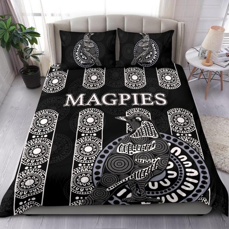 Australian Football League store - Loyal fans of Collingwood Football Club's Bedding Duvet Cover + 1/2 Pillow Cases:vintage Australian Football League suit,uniform,apparel,shirts,merch,hoodie,jackets,shorts,sweatshirt,outfits,clothes