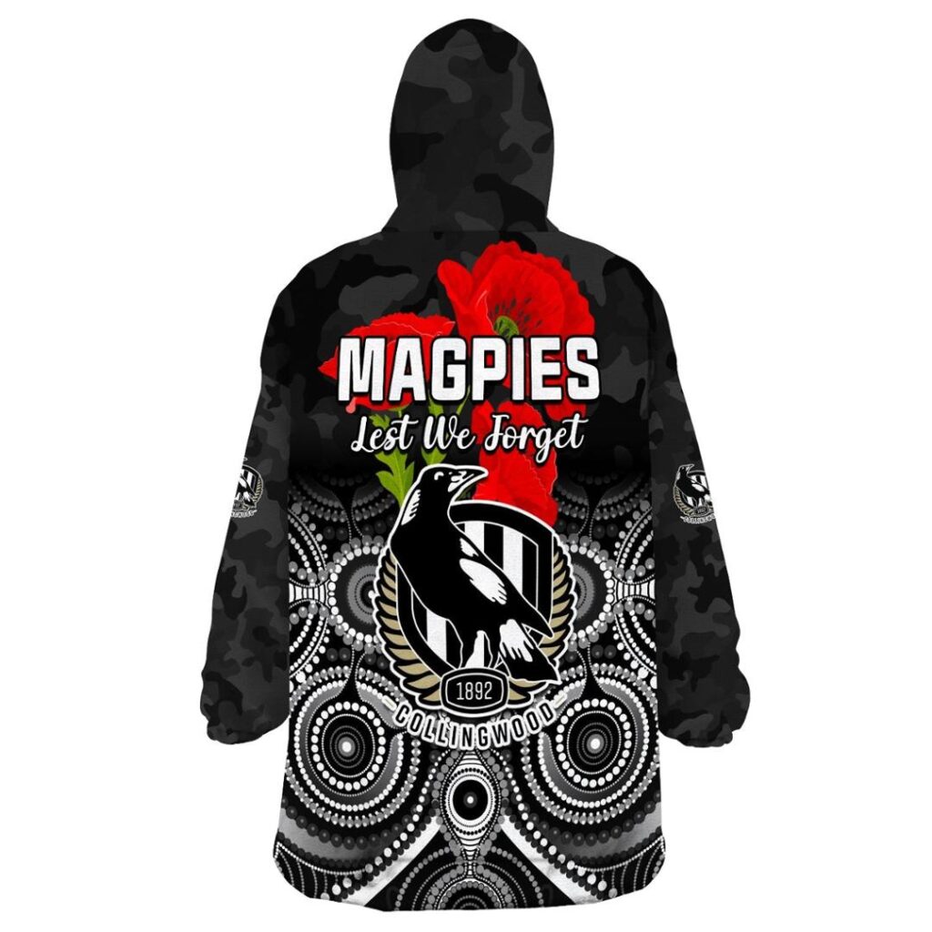 Australian Football League store - Loyal fans of Collingwood Football Club's Unisex Oodie,Kid Oodie:vintage Australian Football League suit,uniform,apparel,shirts,merch,hoodie,jackets,shorts,sweatshirt,outfits,clothes