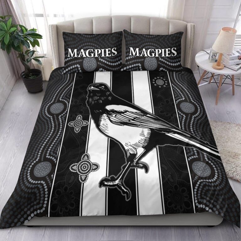 Australian Football League store - Loyal fans of Collingwood Football Club's Bedding Duvet Cover + 1/2 Pillow Cases:vintage Australian Football League suit,uniform,apparel,shirts,merch,hoodie,jackets,shorts,sweatshirt,outfits,clothes
