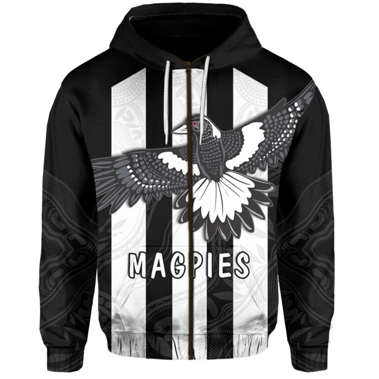 Australian Football League store - Loyal fans of Collingwood Football Club's Unisex Zip Hoodie:vintage Australian Football League suit,uniform,apparel,shirts,merch,hoodie,jackets,shorts,sweatshirt,outfits,clothes