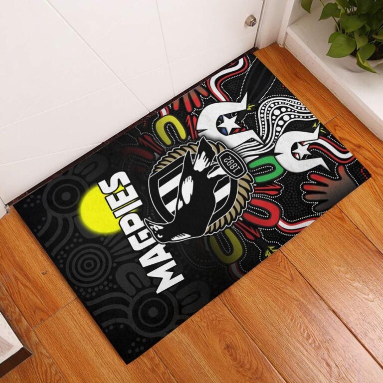 Australian Football League store - Loyal fans of Collingwood Magpies's Doormat:vintage Australian Football League suit,uniform,apparel,shirts,merch,hoodie,jackets,shorts,sweatshirt,outfits,clothes