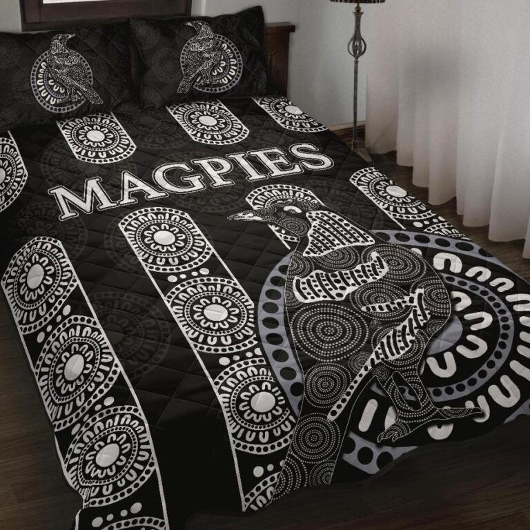 Australian Football League store - Loyal fans of Collingwood Football Club's Quilt + 1/2 Pillow Cases:vintage Australian Football League suit,uniform,apparel,shirts,merch,hoodie,jackets,shorts,sweatshirt,outfits,clothes