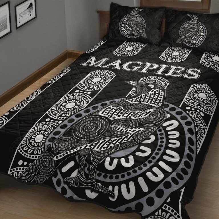 Australian Football League store - Loyal fans of Collingwood Football Club's Quilt + 1/2 Pillow Cases:vintage Australian Football League suit,uniform,apparel,shirts,merch,hoodie,jackets,shorts,sweatshirt,outfits,clothes