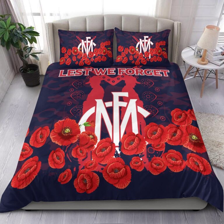 Australian Football League store - Loyal fans of Melbourne Football Club's Bedding Duvet Cover + 1/2 Pillow Cases:vintage Australian Football League suit,uniform,apparel,shirts,merch,hoodie,jackets,shorts,sweatshirt,outfits,clothes
