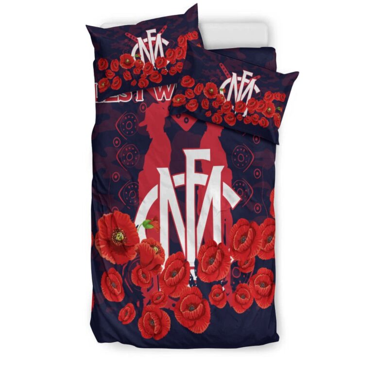 Australian Football League store - Loyal fans of Melbourne Football Club's Bedding Duvet Cover + 1/2 Pillow Cases:vintage Australian Football League suit,uniform,apparel,shirts,merch,hoodie,jackets,shorts,sweatshirt,outfits,clothes