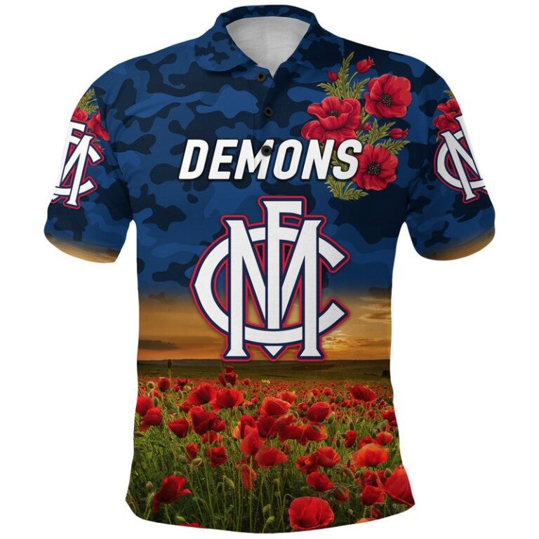 Australian Football League store - Loyal fans of Melbourne Demons's Unisex Polo Shirt:vintage Australian Football League suit,uniform,apparel,shirts,merch,hoodie,jackets,shorts,sweatshirt,outfits,clothes