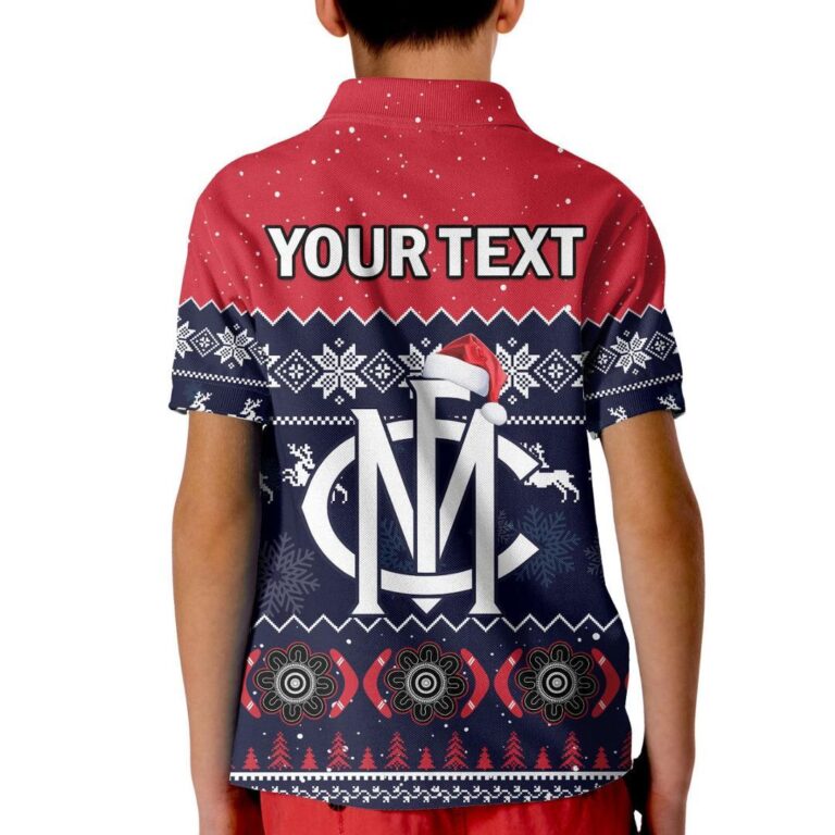 Australian Football League store - Loyal fans of Melbourne Demons's Kid Polo Shirt:vintage Australian Football League suit,uniform,apparel,shirts,merch,hoodie,jackets,shorts,sweatshirt,outfits,clothes