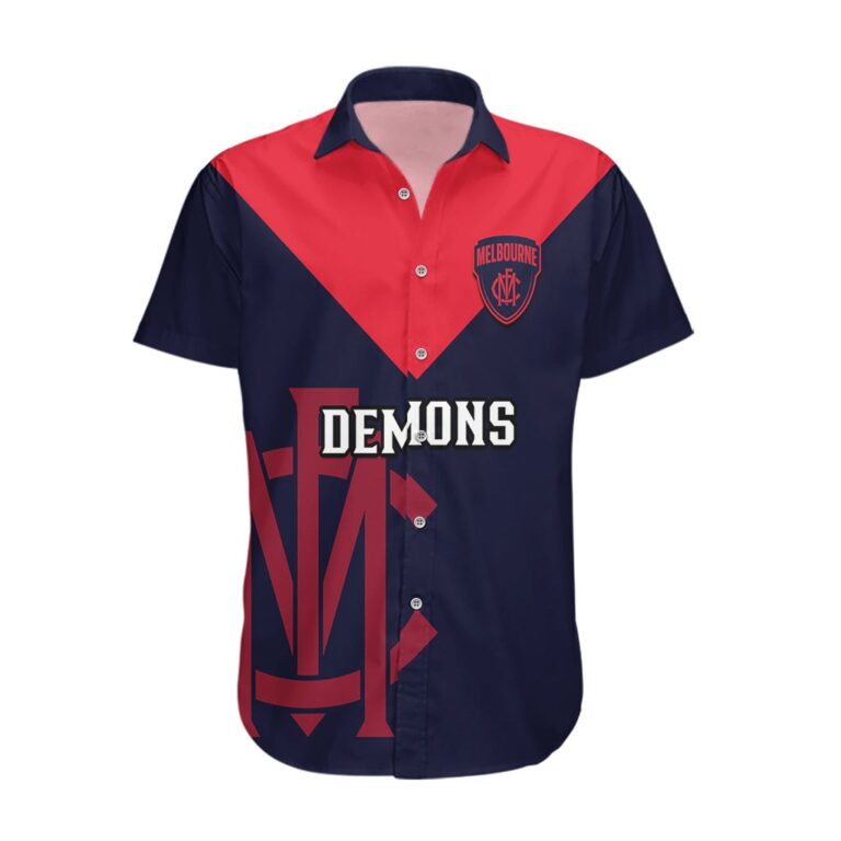 Australian Football League store - Loyal fans of Melbourne Demons's Unisex Button Shirt,Kid Button Shirt:vintage Australian Football League suit,uniform,apparel,shirts,merch,hoodie,jackets,shorts,sweatshirt,outfits,clothes
