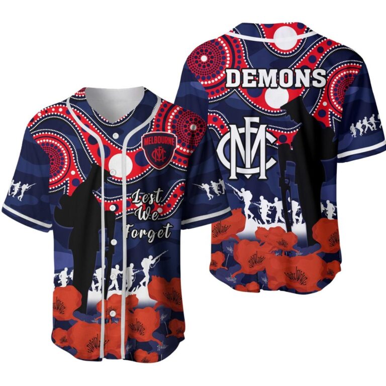 Australian Football League store - Loyal fans of Melbourne Demons's Unisex Baseball Jerseys,Kid Baseball Jerseys,Youth Baseball Jerseys:vintage Australian Football League suit,uniform,apparel,shirts,merch,hoodie,jackets,shorts,sweatshirt,outfits,clothes