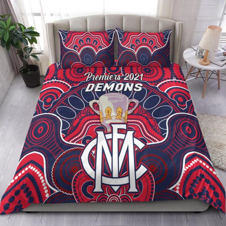 Australian Football League store - Loyal fans of Melbourne Football Club's Bedding Duvet Cover + 1/2 Pillow Cases:vintage Australian Football League suit,uniform,apparel,shirts,merch,hoodie,jackets,shorts,sweatshirt,outfits,clothes