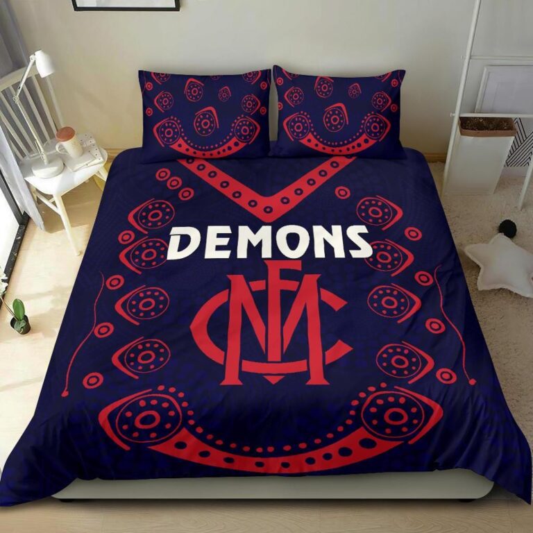Australian Football League store - Loyal fans of Melbourne Football Club's Bedding Duvet Cover + 1/2 Pillow Cases:vintage Australian Football League suit,uniform,apparel,shirts,merch,hoodie,jackets,shorts,sweatshirt,outfits,clothes