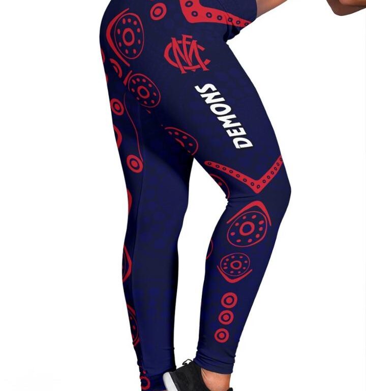 Australian Football League store - Loyal fans of Melbourne Demons's Leggings:vintage Australian Football League suit,uniform,apparel,shirts,merch,hoodie,jackets,shorts,sweatshirt,outfits,clothes