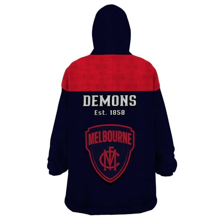 Australian Football League store - Loyal fans of Melbourne Football Club's Unisex Oodie,Kid Oodie:vintage Australian Football League suit,uniform,apparel,shirts,merch,hoodie,jackets,shorts,sweatshirt,outfits,clothes