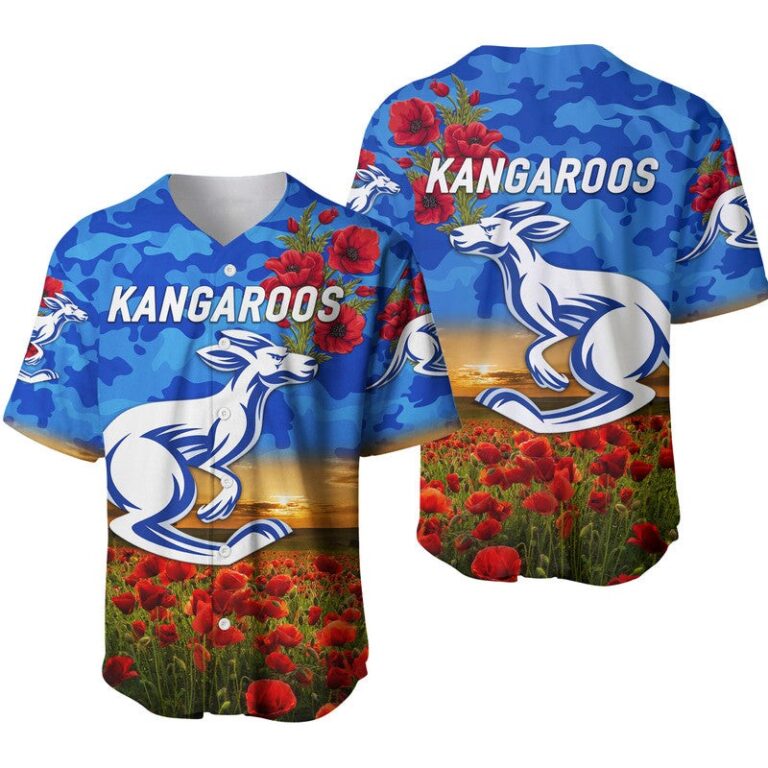 Australian Football League store - Loyal fans of North Melbourne Kangaroos's Unisex Baseball Jerseys,Kid Baseball Jerseys,Youth Baseball Jerseys:vintage Australian Football League suit,uniform,apparel,shirts,merch,hoodie,jackets,shorts,sweatshirt,outfits,clothes