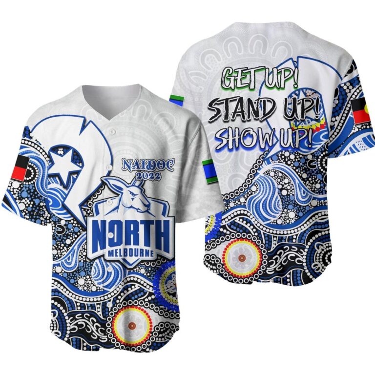 Australian Football League store - Loyal fans of North Melbourne Kangaroos's Unisex Baseball Jerseys,Kid Baseball Jerseys,Youth Baseball Jerseys:vintage Australian Football League suit,uniform,apparel,shirts,merch,hoodie,jackets,shorts,sweatshirt,outfits,clothes
