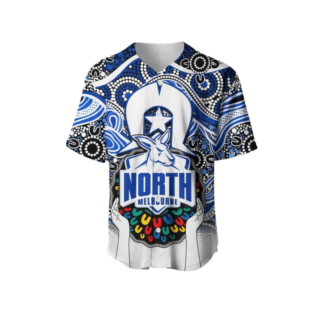 Australian Football League store - Loyal fans of North Melbourne Kangaroos's Unisex Baseball Jerseys,Kid Baseball Jerseys,Youth Baseball Jerseys:vintage Australian Football League suit,uniform,apparel,shirts,merch,hoodie,jackets,shorts,sweatshirt,outfits,clothes
