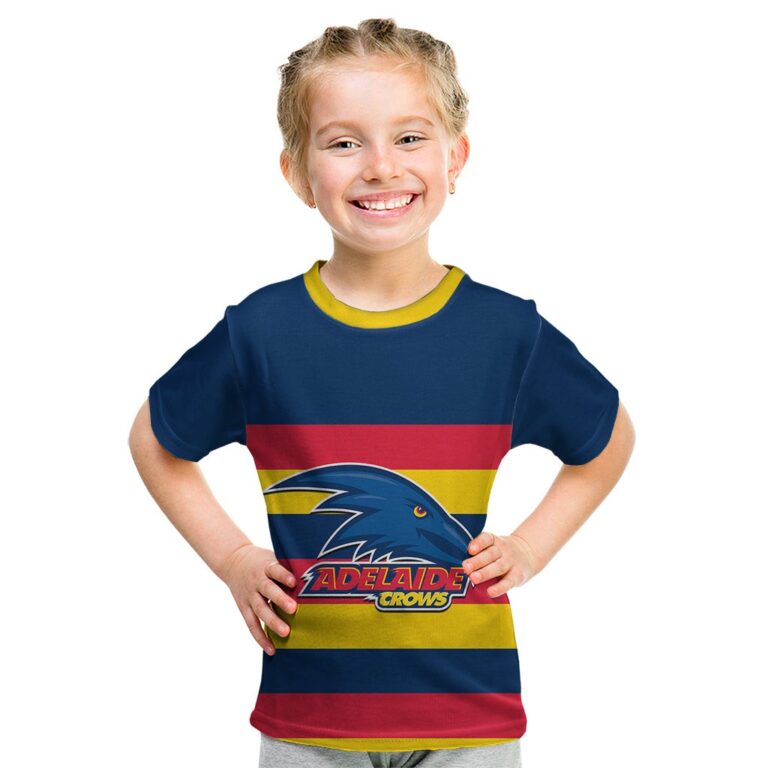 Australian Football League store - Loyal fans of Adelaide Football Club's Kid T-Shirt:vintage Australian Football League suit,uniform,apparel,shirts,merch,hoodie,jackets,shorts,sweatshirt,outfits,clothes