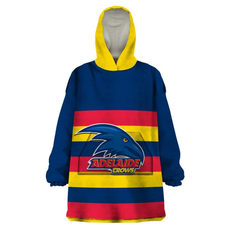 Australian Football League store - Loyal fans of Adelaide Football Club's Unisex Oodie,Kid Oodie:vintage Australian Football League suit,uniform,apparel,shirts,merch,hoodie,jackets,shorts,sweatshirt,outfits,clothes