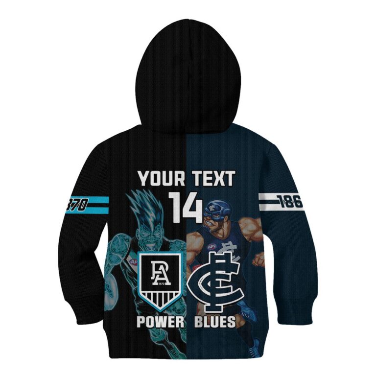 Australian Football League store - Loyal fans of Port Adelaide Football Club's Kid Hoodie,Kid Zip Hoodie:vintage Australian Football League suit,uniform,apparel,shirts,merch,hoodie,jackets,shorts,sweatshirt,outfits,clothes