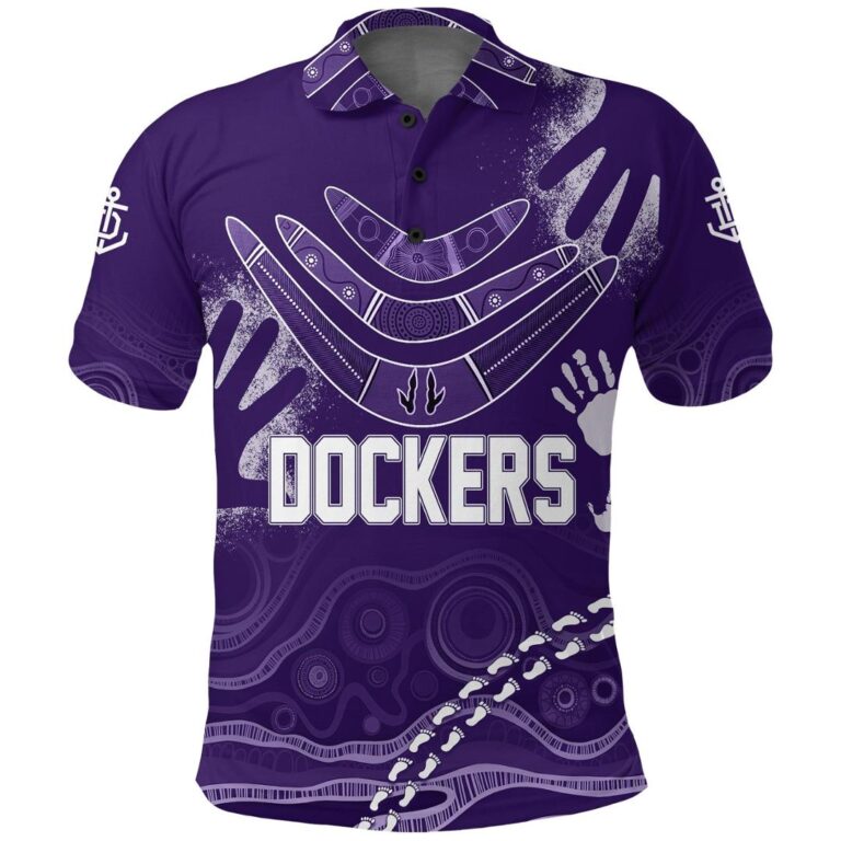 Australian Football League store - Loyal fans of Fremantle Dockers's Unisex Polo Shirt:vintage Australian Football League suit,uniform,apparel,shirts,merch,hoodie,jackets,shorts,sweatshirt,outfits,clothes