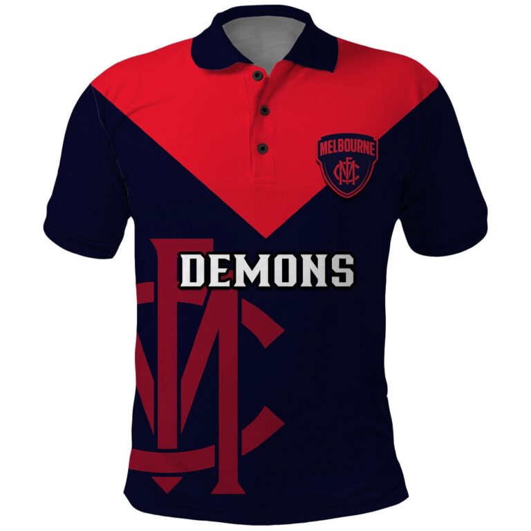 Australian Football League store - Loyal fans of Melbourne Demons's Unisex Polo Shirt:vintage Australian Football League suit,uniform,apparel,shirts,merch,hoodie,jackets,shorts,sweatshirt,outfits,clothes