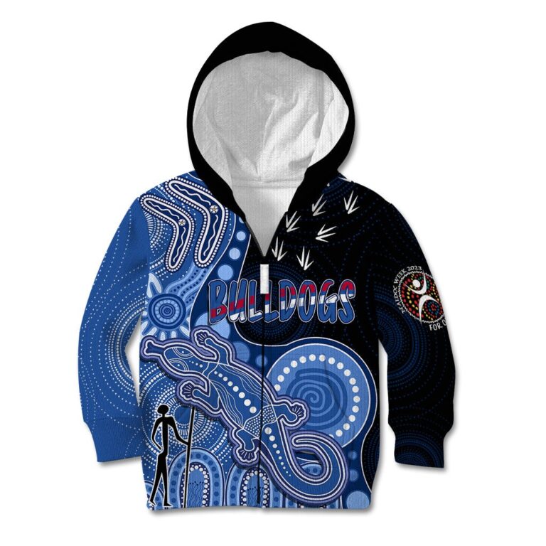 Australian Football League store - Loyal fans of Western Bulldogs's Kid Hoodie,Kid Zip Hoodie:vintage Australian Football League suit,uniform,apparel,shirts,merch,hoodie,jackets,shorts,sweatshirt,outfits,clothes