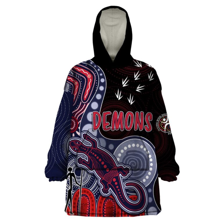 Australian Football League store - Loyal fans of Melbourne Football Club's Unisex Oodie,Kid Oodie:vintage Australian Football League suit,uniform,apparel,shirts,merch,hoodie,jackets,shorts,sweatshirt,outfits,clothes