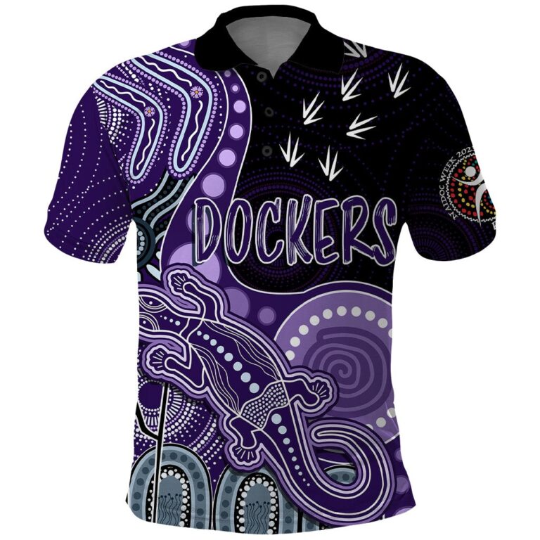 Australian Football League store - Loyal fans of Fremantle Dockers's Unisex Polo Shirt:vintage Australian Football League suit,uniform,apparel,shirts,merch,hoodie,jackets,shorts,sweatshirt,outfits,clothes