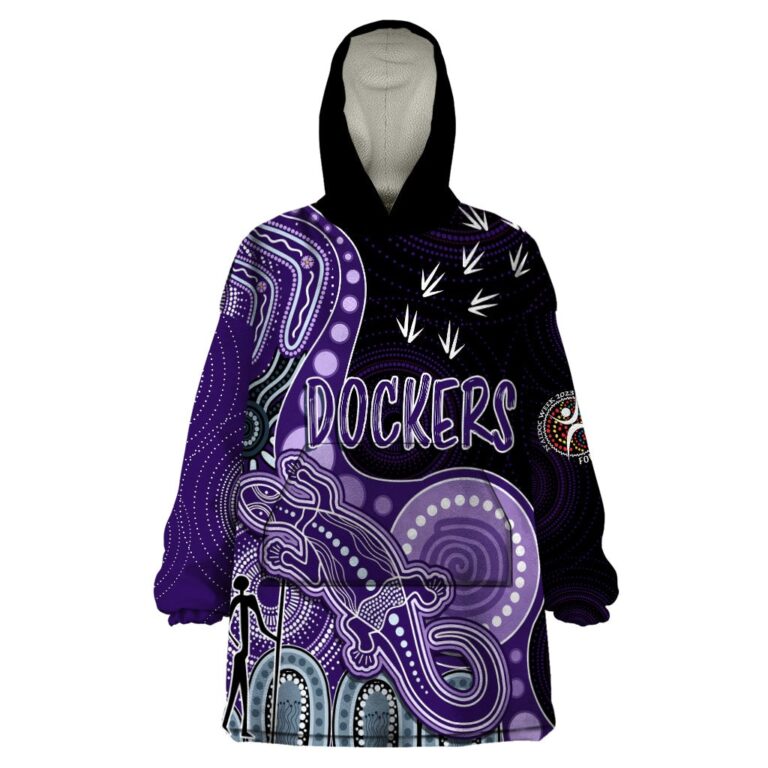 Australian Football League store - Loyal fans of Fremantle Football Club's Unisex Oodie,Kid Oodie:vintage Australian Football League suit,uniform,apparel,shirts,merch,hoodie,jackets,shorts,sweatshirt,outfits,clothes